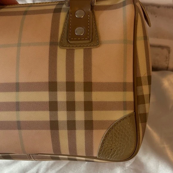 Burberry Pink Nova Check Satchel - Picture 11 of 16